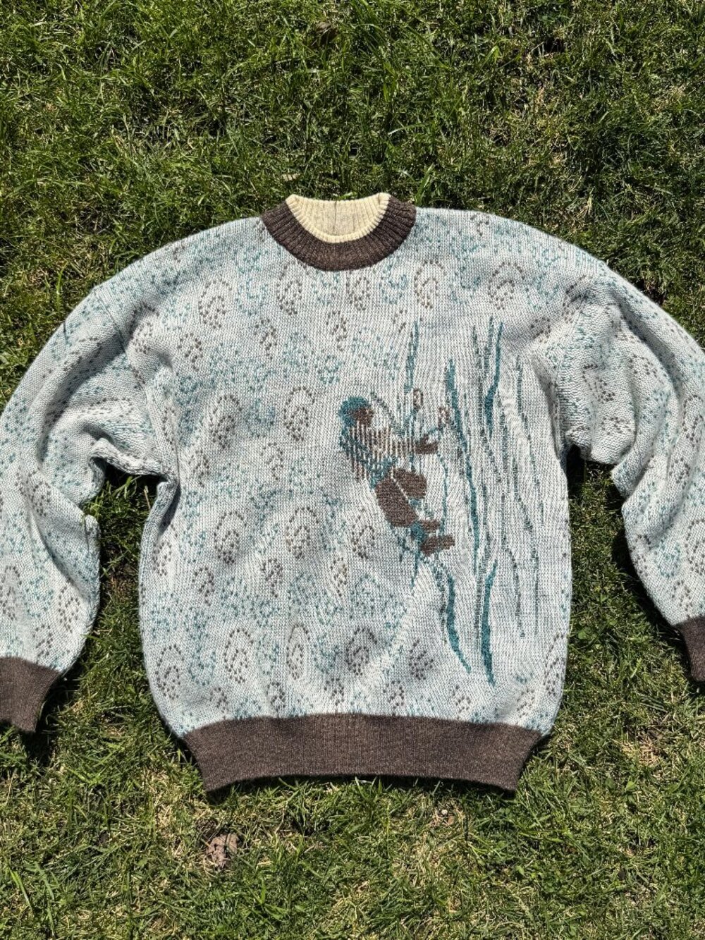 Vintage - Wool Climbing Sweater (Men's) - Brown/Gray